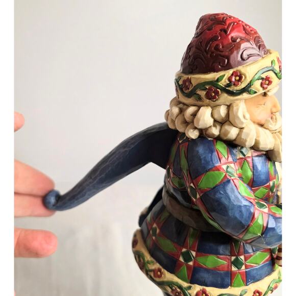 Vintage Jim Shore 2005 Heartwood Creek "Season Sweets" Santa Nutcracker - Picture 4 of 6